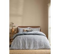 YARD Perrie Leaf Pure Cotton Muslin Bedding Set Blue Mix