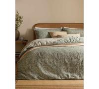YARD Perrie Leaf Pure Cotton Muslin Bedding Set Green Mix