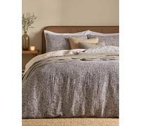YARD Perrie Leaf Pure Cotton Muslin Bedding Set Grey Mix