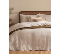 YARD Perrie Leaf Pure Cotton Muslin Bedding Set Natural Mix