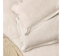 Yard Hebden Melange Blush Stripe Pair of Pillowcases - STD PR, BLUSH