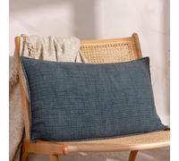 furn. Yard Ribble Acid Wash Cotton Feather Rich Filled Cushion