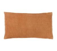 Yard Ribble Acid Wash Polyester Filled Cushion (Honey, 40 x 60 cm)