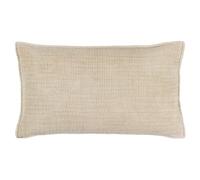 Yard Ribble Acid Wash Polyester Filled Cushion (Natural, 40 x 60 cm)