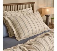 Yard Selby Waffle Stripe Pillowcase Pair (Natural)