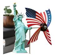 Yard Spinners - 250Th Patriotic Sign Rotating Propeller - American Flag Pattern Outdoor Wind Spinner - for Porch Lawn Deck Farmhouse Home Decor