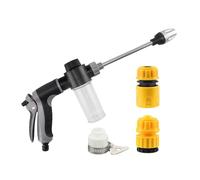 Yard Sprayer - 41 x 14 x 4.5 cm Adjustable High Pressure Powerful Cleaning Nozzle Sprinkler, Versatile Plants Watering Nozzle - For Lawn Outdoor Backyard Patio Deck Car Washing Pet Cleaning