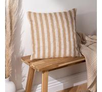 Yard Strata Stripe Feather Filled Cushions Twin Pack