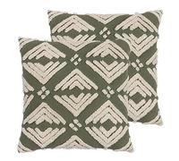 Yard Taya Square Feather Filled Cushions Twin Pack