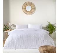Yard Polka Dot Single White Duvet Set - Yard Living - Wilko