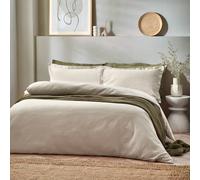 Yard Waffle Duvet Set - Single - Linen