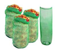 Yard Waste Bags - Heavy Duty Reusable Leaf Lawn Bags - Garbage Collector Gardening Container Clean up Tool for Pathway Porch Park Driveway Patio Balcony