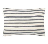 Yard Woven Stripe Cotton Polyester Filled Cushion - Dusk Blue - 40x60cm
