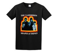Yardbirds Shapes of Things Album Vintage Mens Tees Shirt Black XL