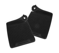 Yardenfun 1 Pair Heavy Duty Plastic Wheelchair Footrest Replacement, Left Right Foot Pedals for Transport Chair, Reliable Spare Footrest Accessories Suitable for Indoor and Outdoor Use