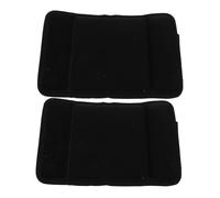 Yardenfun 1 Pair Thicken Nonslip Walker Armrest Covers Comfortable Grip Cushions for Walking Safety Enhancing Replacement Hand Grips for Elderly and Disabled Users Black