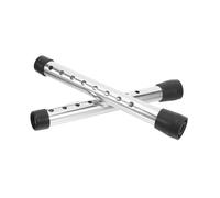 Yardenfun 1 Pair Walker Foot Tube: Adjustable Walker Replacement Legs - Quiet Smooth Rolling Back Wheels for Seniors & Mobility Aid Stability Adult/Elderly