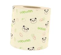 Yardenfun 1 Roll Panda Printed Toilet Paper Roll Decorative Bamboo Tissue for Bathroom Cute Design High Durability for Home Office Use Versatile Lightweight Tissues with Vibrant Patterns