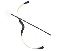 Yardenfun 1 Set Tribal Bow and Arrow Costume Prop for Cosplay Halloween and Stage Performances Lightweight Durable and Easy to Use Accessories for Immersive Role Playing Fun