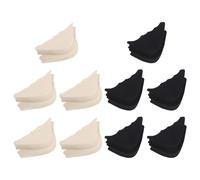 Yardenfun 10 Pairs Unisex Shoe Filler Inserts for Big Shoes Thick Non-Slip Cushion Pads for High Heels Pumps Boots Reusable Forefoot Pressure and Prevent Heel Slippage