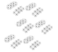 Yardenfun 10 Sets Silicone Conductive Button Pad Kit for Controller Replacement Durable Silicone Pads Enhance Gaming Precision and Responsiveness Easy Installation for Reliable Controller