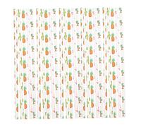 Yardenfun 100pcs Assorted Paper Straws for Summer Parties Flamingo Cactus Durable Drinking Straws for Beach Birthday Pool Celebrations