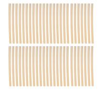 Yardenfun 100Pcs Natural Reed Bee Tubes Refillable Nesting Inserts for Mason Bee Houses Pollinator Tubes for Garden Beekeeping DIY Replacement