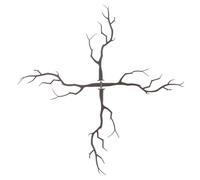 Yardenfun 10pcs Artificial Dried Antler Branches for Vase Decoration Realistic Faux Twigs for Home Christmas Wedding Decor Easy to Install and Remove for Diy Crafts
