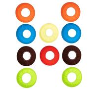 Yardenfun 10Pcs Disposable Toilet Seat Covers Portable Cushions for Household Bathroom Use Thickened O Shaped Ring Design Individually Wrapped for Travel Office Hotel and Public Restrooms