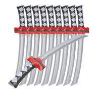 Yardenfun 10PCS Inflatable Swords PVC Pirate Costume Accessories for Boys and Girls Inflatable Props for Birthday and Halloween Parties Fun Party Favors