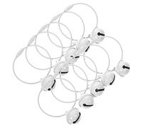 Yardenfun 10pcs Keychain Accessories Bell Pendant Cute Key for Bags Backpacks and Keys Wear-Resistant Decorative Bag Charm