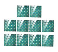 Yardenfun 10pcs Peel and Stick Wallpaper Tiles Vintage Geometric Backsplash Decals for Kitchen Bathroom Cabinet Bedroom Furniture Wall Decor