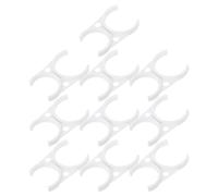 Yardenfun 10pcs Plastic Water Filter Housing Clips Fixation Accessories for Water Purifiers Lightweight Filter Element Clamps Easy to Use and Carry