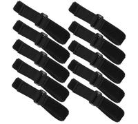 Yardenfun 10pcs Soft Elastic Bento Bands for Lunch Containers Portable Lightweight Straps with Blended Stretchy Fixing Bands for Bento Lunchbox and Adults Simple Design for Easy Storage