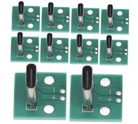 Yardenfun 10pcs Usb c Board Receptacle Adapter Kit Type-c Female Connector Board Pcb Converter Vertical for