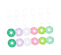 Yardenfun 12Pcs Round Paper Lanterns Decorative Lanterns for Home Decorations Party Wedding Birthday Festival Indoor Outdoor Use