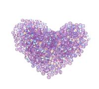 Yardenfun 1440pcs Mm Flatback Resin Rhinestones Table Scatter Confetti Crystals for Wedding Decoration, Vase Filler, and DIY Crafts, Lightweight Sparkling Light, for Welcome Areas and Floral