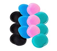 Yardenfun 16pcs Massage Hair Combs Plastic Scalp Massaging Brushes for Home and Salon Use Multi-Purpose Hair Washing Brushes Random Colors Random Color