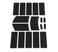 Yardenfun 17 Sheets Anti-Slip Mouse Grip Tape with Sweat Absorption - Wireless Mouse Side Stickers for Gaming, Office, and School Use