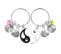 Yardenfun 1pair Mom and Daughter Keychain and Design Matching Bag Pendant for Mother-Daughter Relationship Material Lightweight and Practical