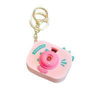 Yardenfun 1pc Adorable Small Key Chain Keyring Pendant Dinosaur Kaleidoscope Design for Bags Backpacks Key Decoration Random Great for Occasions