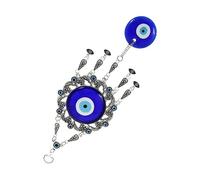 Yardenfun 1pc Blue Eye Turkish Pendant Wall Decor Unique Hanging Charm for Home Car Protective Amulet Against Bad Energy Decorative Ornament for Family Friends