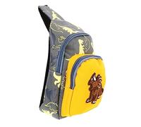 Yardenfun 1pc Cartoon Dinosaur Boy Girl Waist Bag Cute Crossbody Pouch for Snacks and Essentials Nylon Material for Boys and Girls