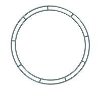 Yardenfun 1pc Iron Wreath Frame for Diy Decor Loop for Christmas Wreath Making Solid Structure for Holiday Crafting and Home Decoration