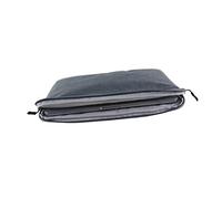 Yardenfun 1Pc Laptop Storage Bag Shockproof Computer Pouch Durable Oxford Handbag for Travel Home Organization Grey