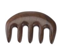 Yardenfun 1Pc Sandalwood Scalp Massager Comb Natural Hair Scalp Massaging Tool for Relaxation Improves for All Hair Types for Friends and Family