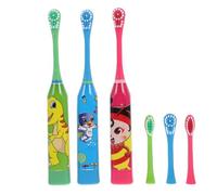 Yardenfun 1Set Automatic Sonic Electric Toothbrush for Sonic Toothbrush with Cartoon Designs Soft Bristles for Cleaning Portable Lightweight