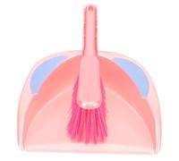 Yardenfun 1set Broom Dustpan Set Desktop Cleaning Broom and Dustpan Brush Long Handle Home Cleaning Tools