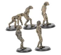 Yardenfun 1Set Human Evolution Model Educational Realistic Man Figures for Learning and Imagination for Teaching and Home Decor