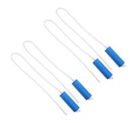 Yardenfun 2 Pairs Dressing Assist Gadget Sock Aid Tool Rope Portable Sponge Polyester Flexible Materials Dressing Assistance for Hospitals Care Homes Suitable for Ages Disabled